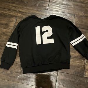 Girls Cropped Sweatshirt